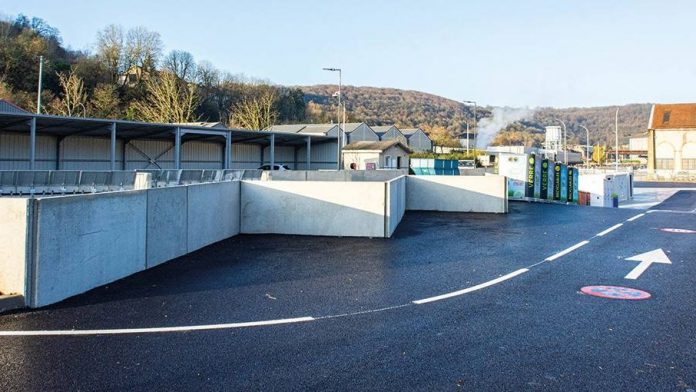 Déchetterie Hayange. Crédit photo : CAVF