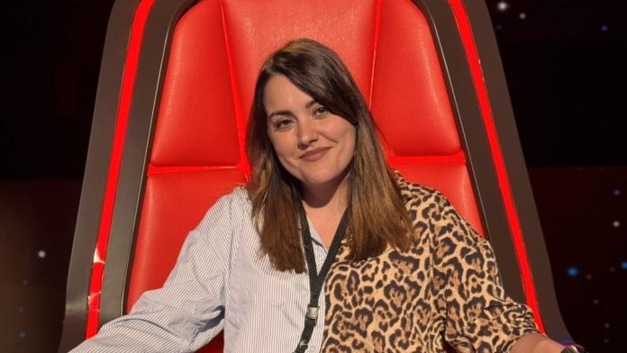 Le Zap 57 : Marina D’amico retrouve les plateaux de The Voice ! Crédit photo : Marina d'Amico