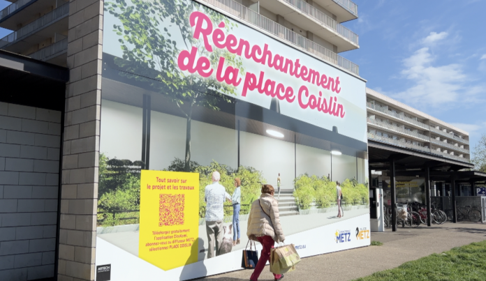La place Coislin à Metz entame sa mue