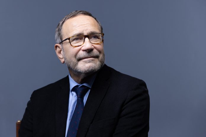 Raphaël Pitti, médecin humanitaire, réagit face à la situation à Gaza - Photo : Geoffroy VAN DER HASSELT / AFP