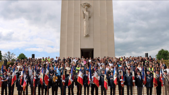 700 collégiens au cimetière militaire américain de Saint-Avold