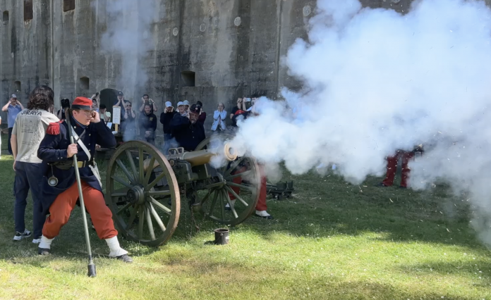Reconstitution Fort Wagner