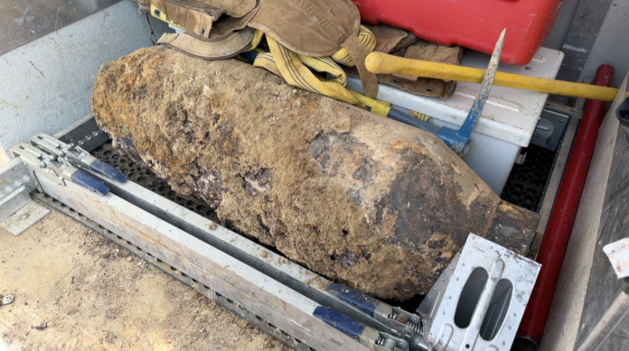 Une bombe de la seconde guerre mondiale retrouvée et désamorcée