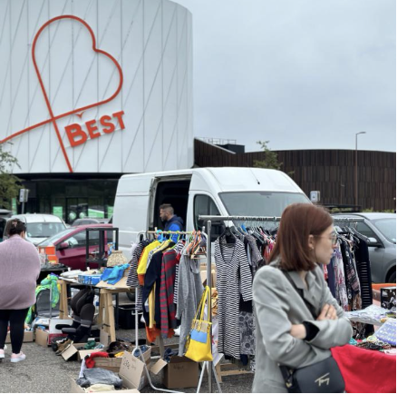 Plus grand marché aux puces de Moselle Crédit photo : Centre commercial B'EST