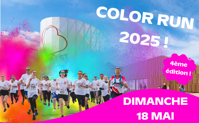 La Color Run du B'Est réunira près de 1000 coureurs ce dimanche