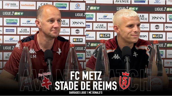 Place aux barrages de Ligue 1 entre le FC Metz et le Stade de Reims