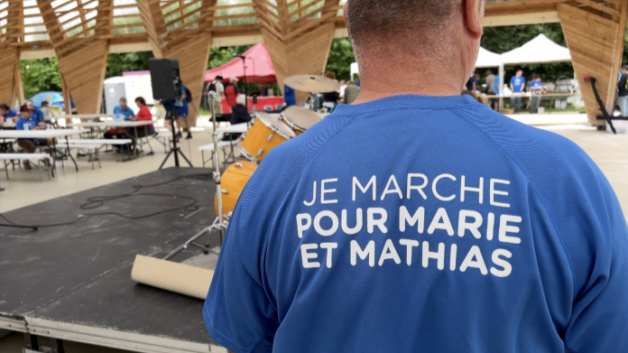350 personnes pour la 7e édition de la Marche de Marie à Mathias