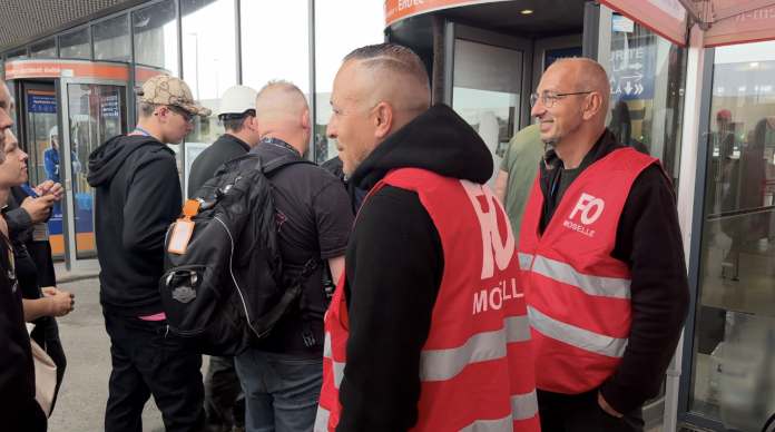 Grève illimitée à Cattenom : les agents de sécurité Fiducial en colère