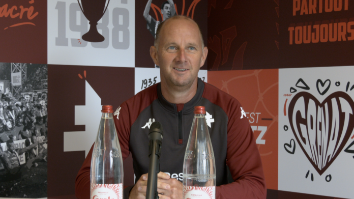 Stéphane Le Mignan espère pouvoir compter sur Matthieu Udol pour le retour du FC Metz en Ligue 1