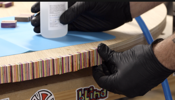 La Grange Workshop transforme des skates en objets uniques