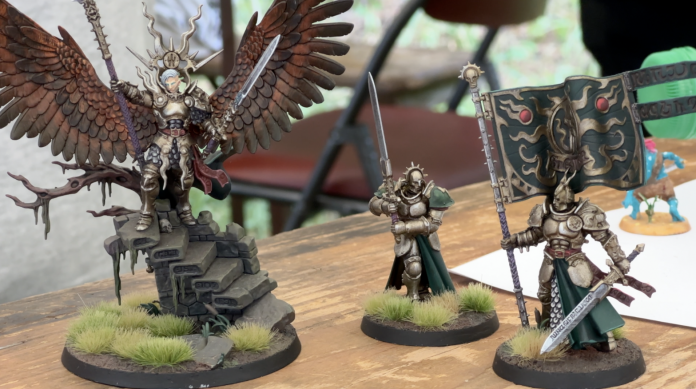 Découvrez la peinture sur des figurines de jeux