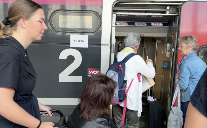 Les pèlerins mosellans en route pour Lourdes