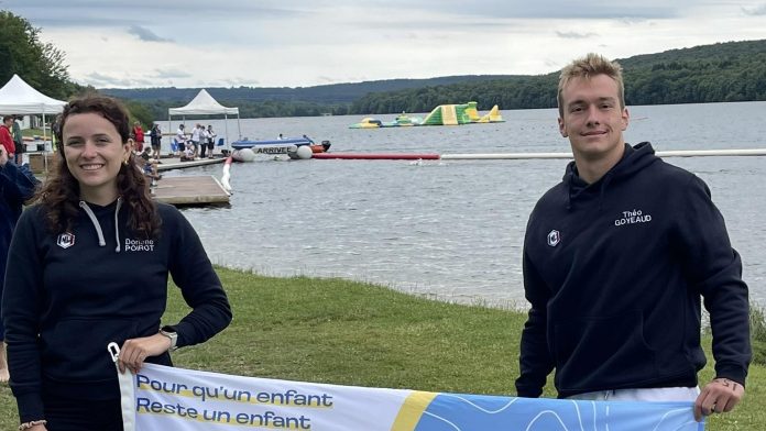 Théo Goyeaud. Crédit photo : Théo défie la Manche