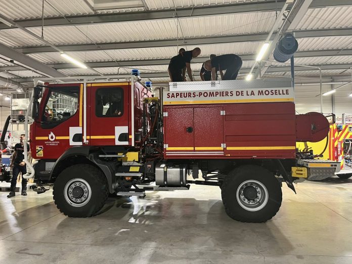 14 sapeurs-pompiers mosellans sont partis en renfort dans l'Aude - Crédit photo : Sapeurs-Pompiers de la Moselle