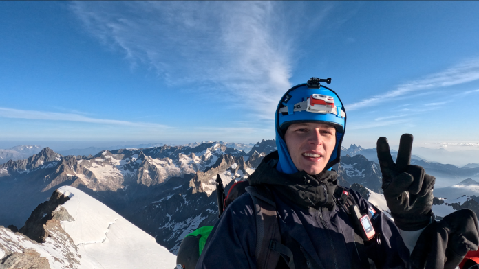 Lilian Schug à l'assaut du mont Manaslu