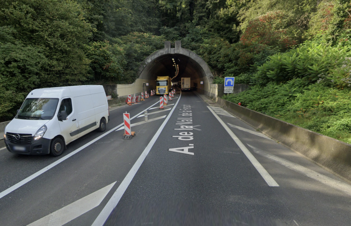 Tunnel Bois-de-Chêne. Crédit photo : Google Maps