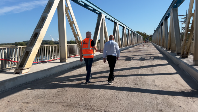 Dernière ligne droite pour les travaux du pont RD60