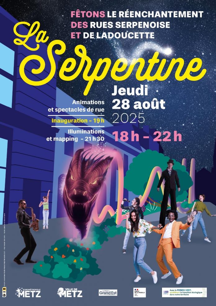 Metz : La serpentine bientôt inaugurée