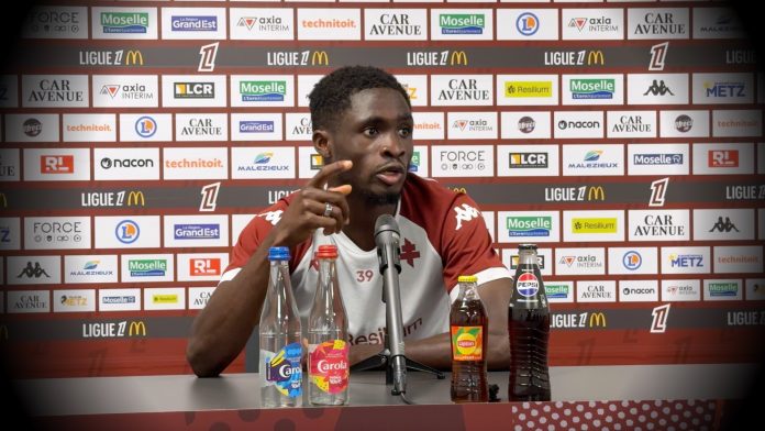 « Il n’y a pas de problème dans ce vestiaire du FC Metz », la mise au point de Koffi Kouao