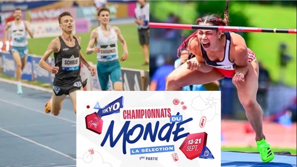 Yann Schrub et Auriana Lazraq Khlass sélectionnés pour les Mondiaux d’athlétisme à Tokyo