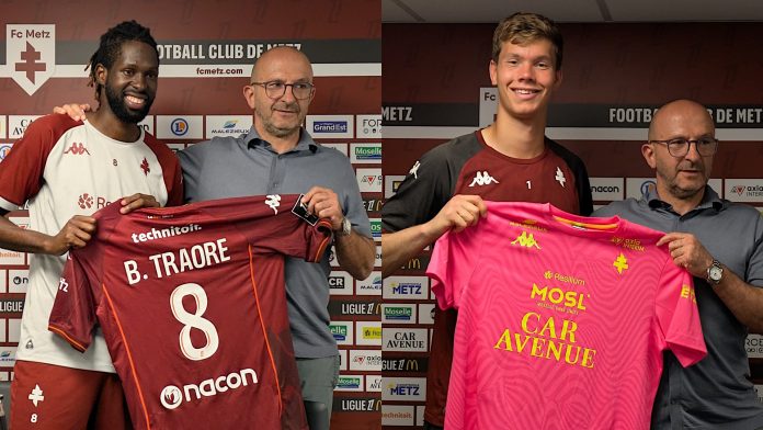 Retour sur les présentations de Boubacar Traoré et Jonathan Fischer au FC Metz