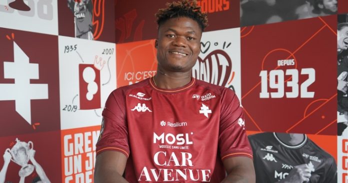 Terry Yegbe signe au FC Metz