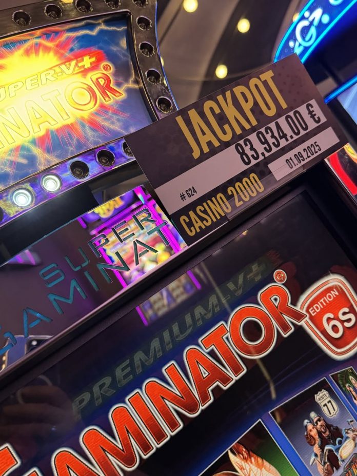 Le Zap : deux jackpot au casino 2000 ! Crédit : Casino 2000 Mondorf-les-Bains