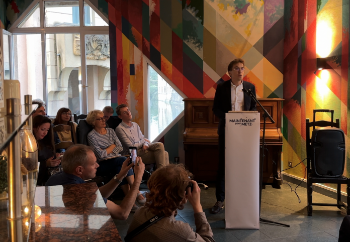 Jérémy Roques lance sa campagne à Metz