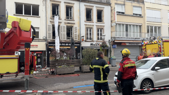 Un incendie s'est déclaré dans une boulangerie au centre-ville de Saint-Avold