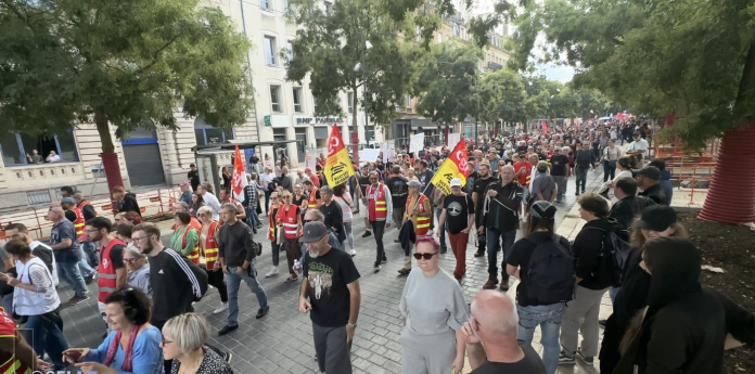 Mouvement du 10 septembre : 2 000 personnes dans le cortège « Bloquons tout » à Metz