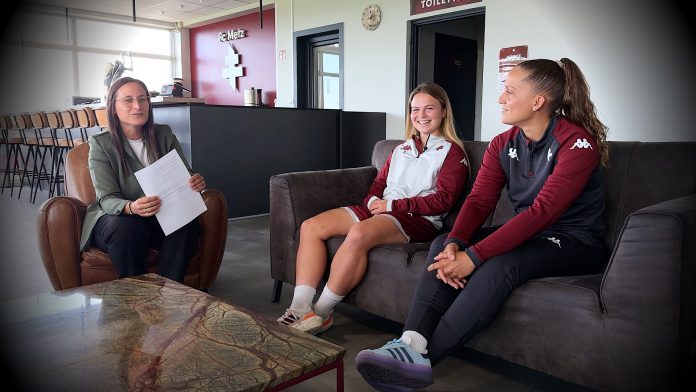 JanELLEa : les ambitions de Marine Morel et Léa Munier pour cette nouvelle saison du FC Metz