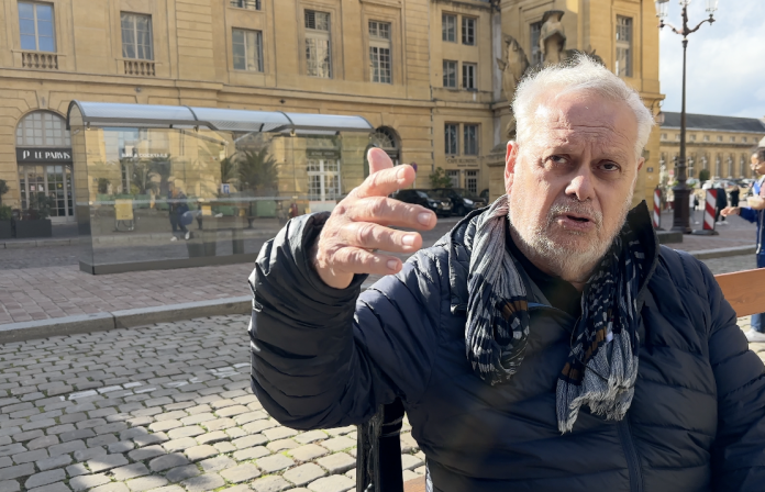 denis maciazek militant exclu de LFI à Metz