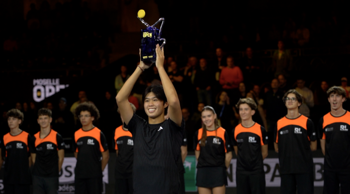 Learner Tien vainqueur de la dernière édition du Moselle Open dans une finale épique