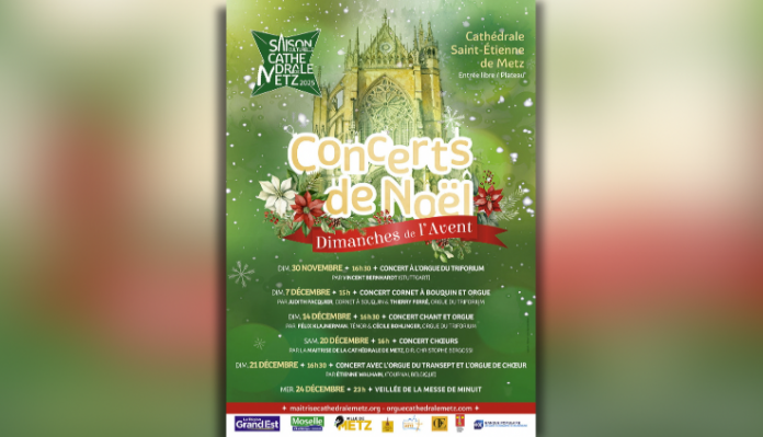 Le Zap : les musique de Noël vont faire vibrer la Cathédrale