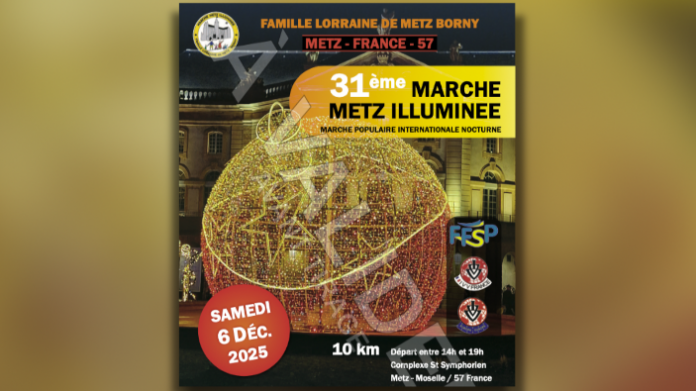 Une marche historique et illuminée à travers Metz