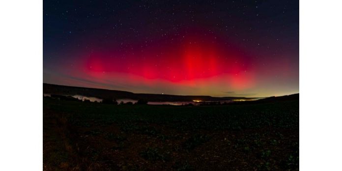 Aurores boréales. Crédit photo : Thierry Hauuy