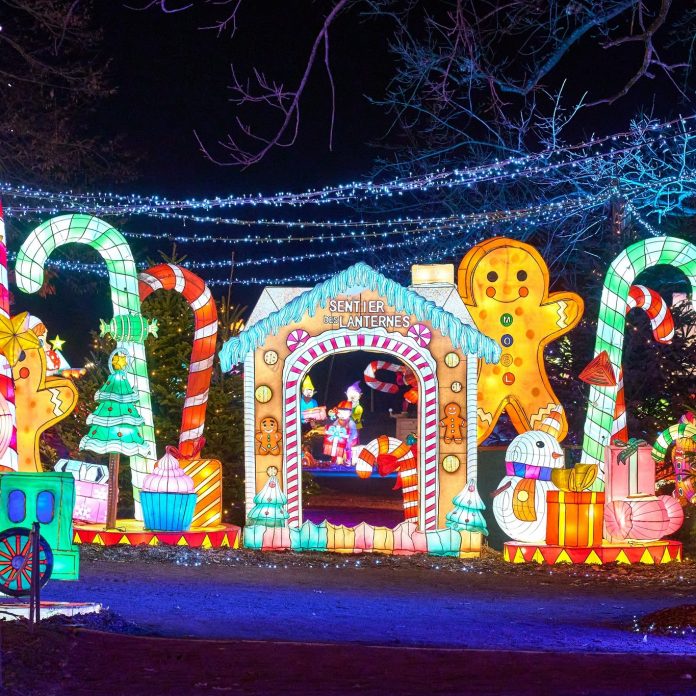 Nouveau record de fréquentation au Sentier des Lanternes de Metz pour 2025 ! Crédit : Département de la Moselle