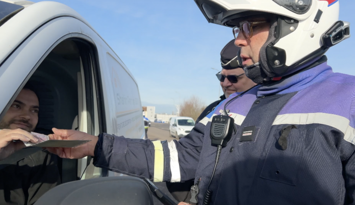 Une opération de contrôle des véhicules utilitaires à Woippy