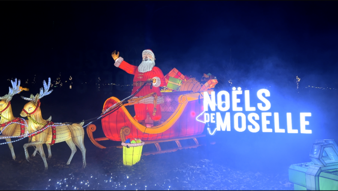 Marchés de Noël en Moselle : show laser et jonglage enflammé à Château-Salins ce week-end