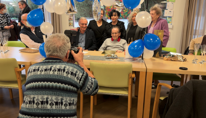 Henri Fandel, le doyen mosellan fête ses 105 ans à Illange