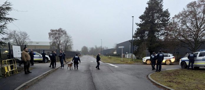Occupation de gens du voyage près de Metz, la police s'interpose