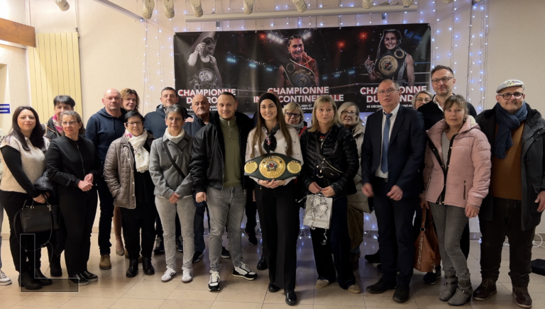 Flora Pili reçoit les honneurs de Saint-Avold après son titre mondial
