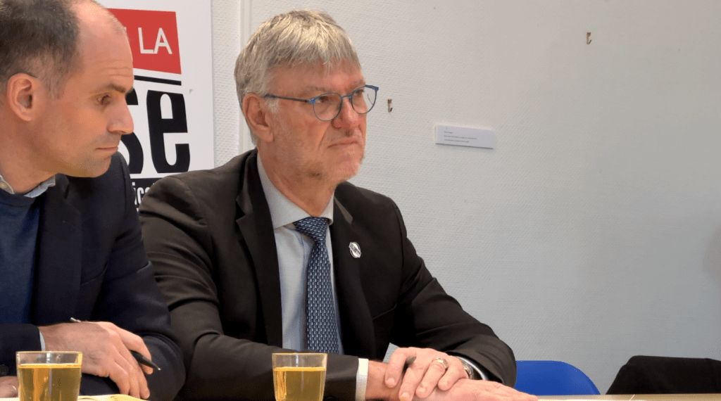 Thierry Ledrich, président de la Fédération des Travaux publics (FTP) Lorraine, et de la Fédération régionale des Travaux publics (FRTP) Grand Est