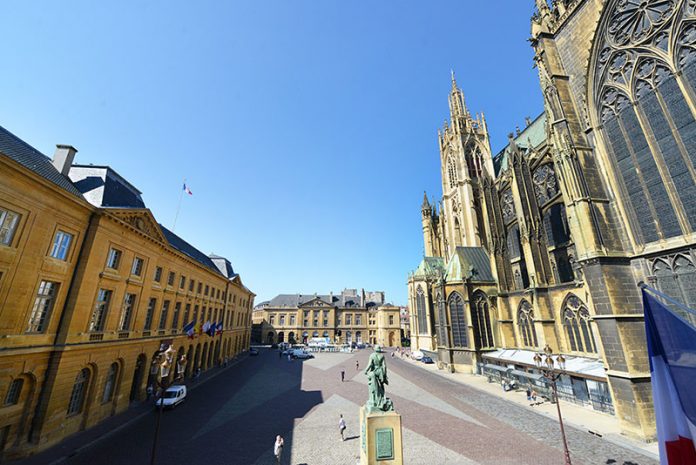 Place d'Armes, Metz. Crédit : Ville de Metz