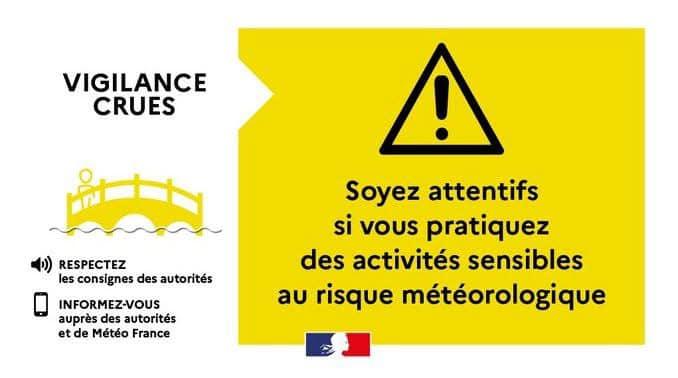 La Sarre, placée en vigilance jaune crues