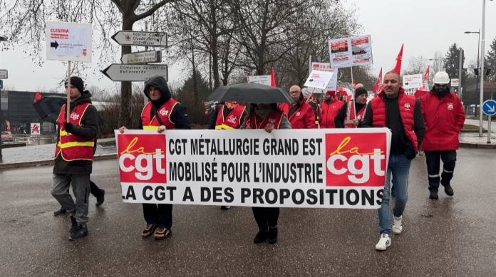 120 manifestants à Metz pour défendre l'industrie