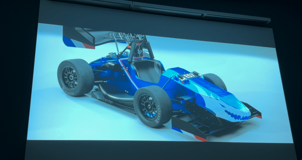 Mistral, nouvelle monoplace de l'ENIM Metz Racing Team