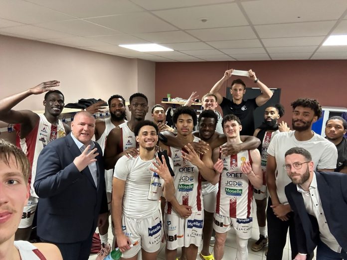 4e victoire de rang pour les basketteurs messins © Metz Canonniers