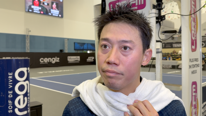 Kei Nishikori au Thionville Open : « J’ai réussi à produire du bon tennis aujourd’hui »