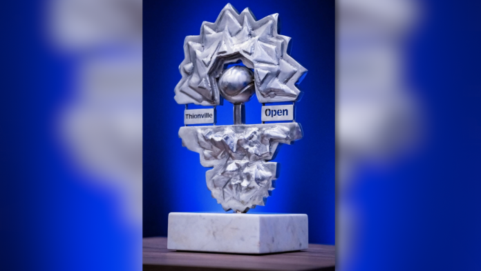 Rencontre avec le créateur du trophée du Thionville Open : « J’ai voulu symboliser une étoile »